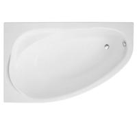 Polimat Marea baignoire d’angle 150x100 cm côté gauche blanc 00295