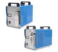 Polisseur à flamme hydrogène-oxygène - H180 95L Appareil de soudage à l'eau Générateur HHO - 110V AC - 95 L/h - 300–499W - Pour verre acrylique - Brûleur - Bleu