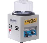 Polisseur pour bijoux 2000 t/min Finisher, polisseur magnétique capacité 600 g, 10-60 min min minuterie pour bijoux