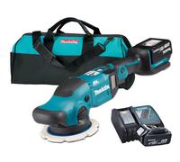 Polisseuse 18 V LXT - MAKITA - 2 batteries 18V 5.0Ah - chargeur - sac de transport - DPO600RTE