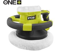 Polisseuse 18V - RYOBI - RBP18250-0 - 1 500-3 500 osc/min - Patin 250 mm - 5 vitesses - Livré avec 2 bonnets de polissage 250 mm