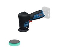 Polisseuse excentrique BOSCH PROFESSIONAL - GPX 12V-77 - 12V -Sans batterie ni chargeur - Avec plateau + tampon à polir 77mm