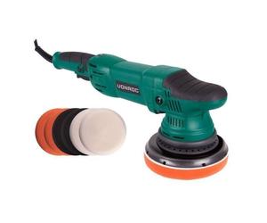 Polisseuse excentrique - Noname - 1050W - Double action - 150mm - 7 éponges incluses