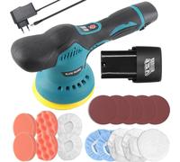 Polisseuse excentrique sans fil pour voiture, 8 vitesses, design portable, batterie de type A 2, UE