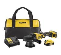 Polisseuse orbitale XR 18V 125mm, 2 batteries, chargeur, soft bag Dewalt DCM848P2-QW
