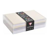 Coffret Pollen de 40 enveloppes 90x40mm + 40 cartes 82x128mm - Assortiment Mariage
