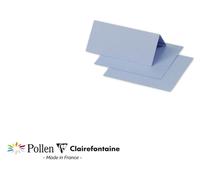 Pollen by Clairefontaine Tischkarte 85 x 80 mm, bleu lavande