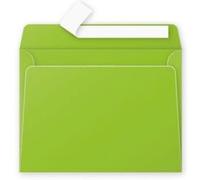 Clairefontaine 55542C - Carton de 200 Enveloppes Gommées - Format C5 (16,2x22,9cm) - 120g/m² - Coloris Vert Menthe - Invitation Evènements et Correspondance - Gamme Pollen - Papier Premium Lisse