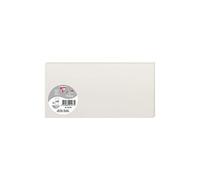 Clairefontaine Cartes simples Pollen – Paquet de 25 – 106×213 mm – 210 g/m² – Gris perle