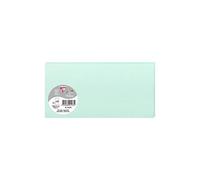 Paquet de 25 cartes simples Pollen 106x213mm 210g/m² - Vert Jade