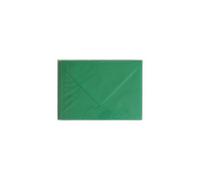 Sachet de 5 enveloppes Pollen C5 162x229 120g/m2 - Vert sapin