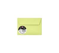 Sachet de 5 enveloppes Pollen C6 114x162 120g/m2 - Vert bourgeon