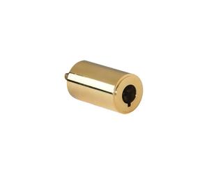 POLLUX 910 500 - Cylindre rond 45 mm - Laiton poli - 3 clés