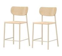 Chaise de Bar Design Polly 101cm Beige