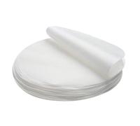 Polly Online Papier sulfurisé Papier à pâtisserie Rond Papier parchemin de Cuisson antiadhésif pour Les casseroles, Grill, Vapeur,30CM 100PCS