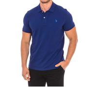 Polo à manches courtes 67940 homme-Bleu M