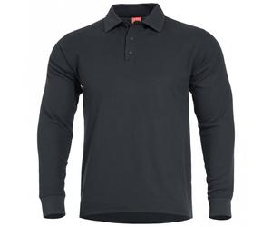 Polo à manches longues Aniketos Long Sleeve Pentagon - Black XS