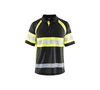 Polo anti-UV haute visibilitÃ© Blaklader Noir 3XL