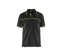 Polo bicolore Blaklader Noir L