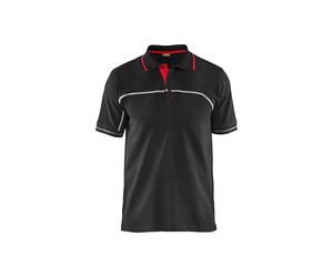 Polo bicolore Blaklader Noir L
