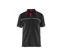 Blakläder Blakläder Polo Service Plus, Noir / rouge, Taille unisexe: M Quantité:1