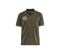 Polo Blaklader Limited Grit & Grind Vert M
