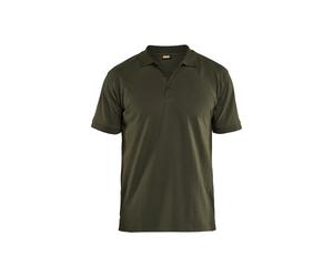 Polo Blaklader PiquÃ© Bicolore Vert 3XL