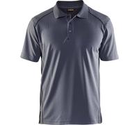 Polo Blakläder protection UV, Couleur:gris, Taille:XL