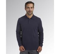 Polo de travail bleu marine manche longue ML ATLANTIS ORGANIC - Diadora - 17795460062 M