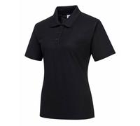 Polo de travail femme Portwest NAPLES Noir XXL