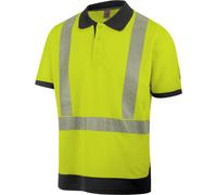 Polo de travail haute-visibilité jaune fluo Würth MODYF Jaune S