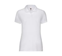 Polo femme Fruit of the Loom Blanc S