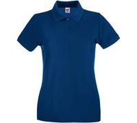 Polo Femme Premium Cotton À Manches Courtes Fruit of the Loom XS-XXL