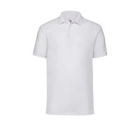 Polo Fruit of the Loom Blanc 4XL