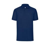 Polo Fruit of the Loom Bleu 4XL