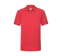 Polo Fruit of the Loom Heavyweight 65/35 Rouge 3XL