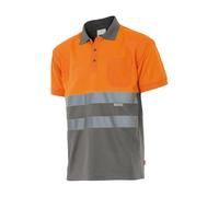 Polo haute visibilitÃ© Velilla Orange L