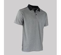 Generique Polo Biotope manches courtes – maille piquée – Gris chiné – 9319-S LMA