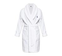 Polo Ralph Lauren - Bathrobe with Logo - Femme - Vêtements de nuit et de détente - Blanc - Taille: 42/44 FR