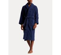 Polo Ralph Lauren pour homme. 714965518002 Peignoir en coton éponge avec logo marine (L-XL), Homewear