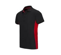 VELILLA - Polo Bicolore Manches Courtes 180 GR/m2 105504 Homme, Noir/Rouge, XXL