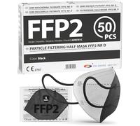 Polonord Adeste 50 Masques FFP2 Noirs Cert. CE | Emballage Individ. Scellé
