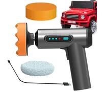 Polonteur de voitures sans fil - à double action de 2000 tr/min, Remover Swirl 84W, exécution de 60 minutes | Système d'engrenages en de 3 pouces avec évents de refroidissement, kit d