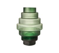 POLSPOTTEN Vase Steps L 50 cm Vert foncé