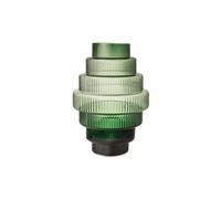 POLSPOTTEN Vase Steps S 30 cm Vert foncé