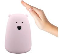 Polux Lampe veilleuse ours LED - Rose violet