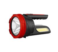 Poly Pool - Lampe torche LED portable rechargeable avec poignée réglable - Rouge/noir rouge/noir