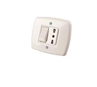 Poly Pool PP0142X Inverseur 10 A + prise biv 10/16 A encastré sc. Rond