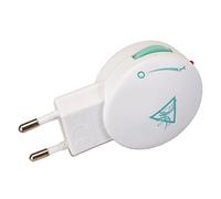 POLY POOL - PP1601 Répulsif électronique portable contre les moustiques - Répulsif ultrasonique contre les moustiques pour une protection efficace à l'extérieur et à l'intérieur - Répulsif Blanc