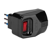 Poly Pool PP2388.1 Adaptateur MULTISIZE 10 A Mâle 1 Prise Multistandard Noir